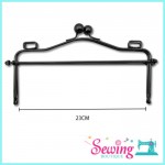 FRAME - SQUARE-METAL-23CM (BLACK & BRONZE)